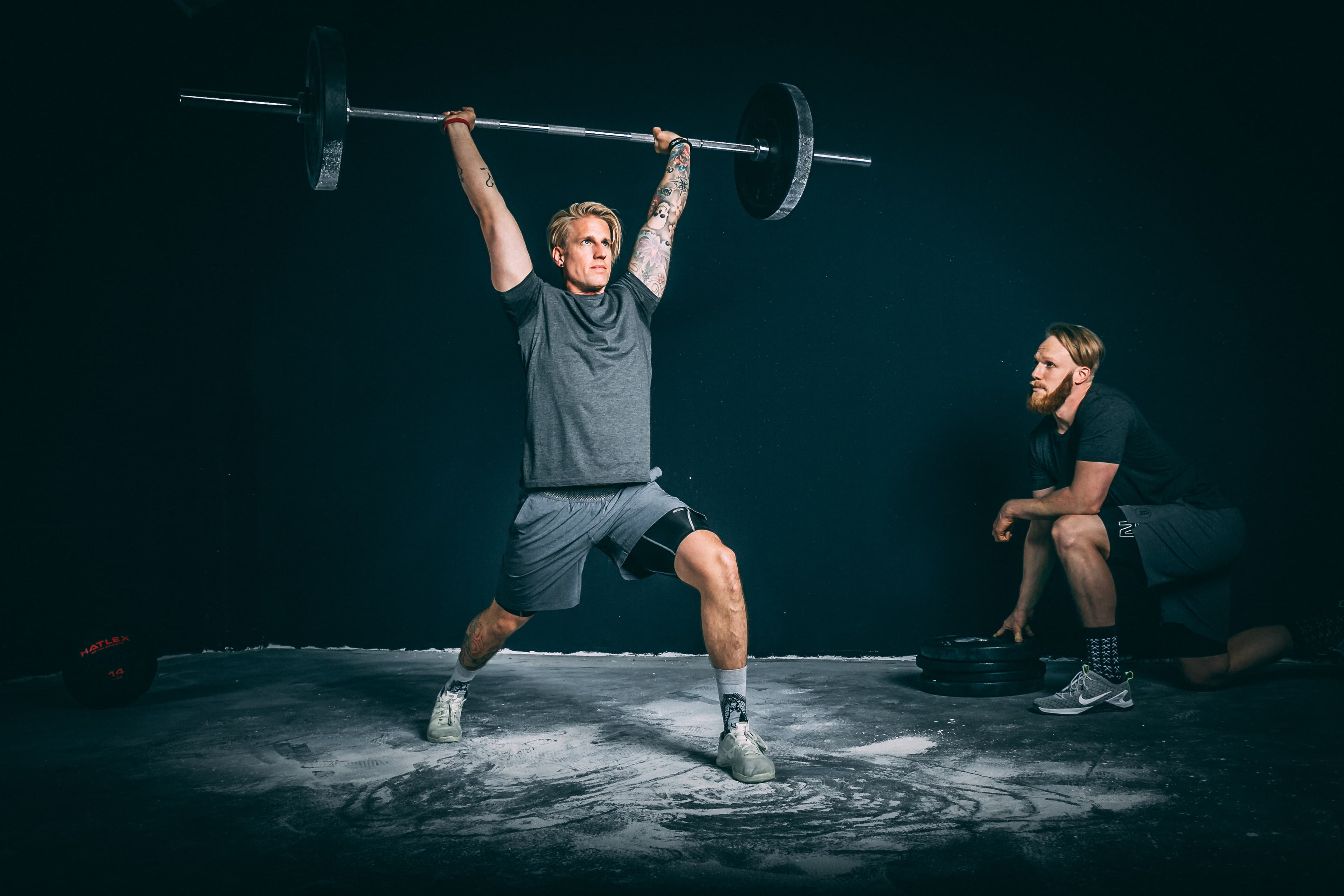 Person doing functional training